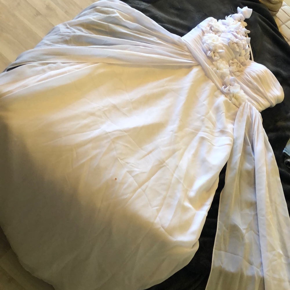 Formal white dress